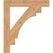Ekena Millwork Merced Block Smooth Bracket, Western Red Cedar, 3 1/2"W x 26"D x 30"H BKT04X26X30MRC05SWR - alternate 4